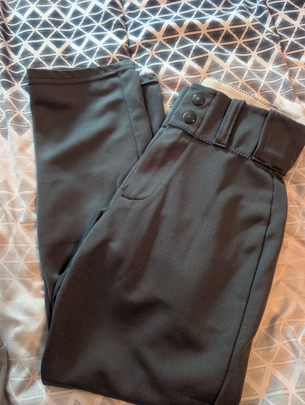 Men's Classic Dark Gray Stretch Pants